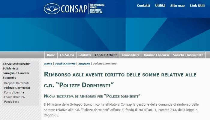 polizze dormienti